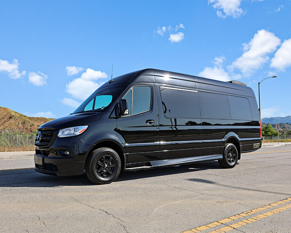 Lally Limo black Mercedes-Benz Sprinter limo